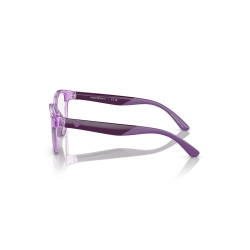 Óculos De Grau Para Crianças Emporio Armani Feminino 0ek3002f Shiny Transparent Purple